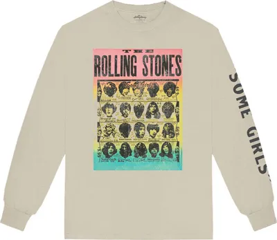 Produktbild von The Rolling Stones - "Some Girls" T-Shirt für Herren/Damen Uni RO10043 (XXL) (Sand)