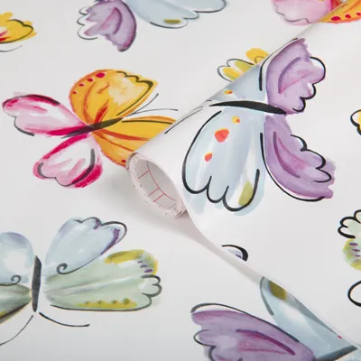 Productafbeelding van d-c-fix Meubelsticker "Papillon", 45 cm x 15 m - afwasbaar en zelfklevend