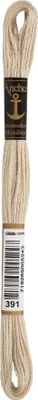 Produktbild von Anchor Sticktwist 4635000-00391 grege Stickgarn, 100 % Baumwolle
