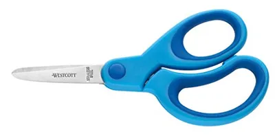 Produktbild von Bastelschere 13cm spitz blau