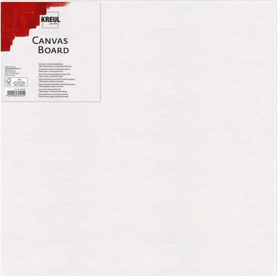 Obrázok produktu pre KREUL 602020, Paľba, Panel na maľovanie, Biela, Bavlna, 200 mm, 200 mm