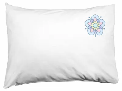 Kissenhülle 50 x 35 cm Weiß, 100 % Polyester, mit Reißverschluss