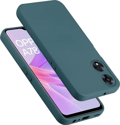 Immagine prodotto di Custodia Cadorabo per OPPO A78 5G cover Custodia in silicone per cellulare in silicone liquido, antigraffio e antiurto cover protettiva per OPPO A78 5G