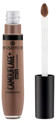 Imagen del producto de Essence CAMOUFLAGE+, piel oscura, marrón, tono universal, líquido, envase, 8 ml