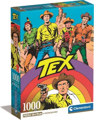Obrázek produktu pro Puzzle 1000 elementów Compact Tex Clementoni