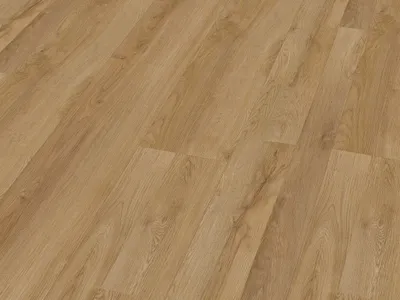 A close-up, angled view of wood-look vinyl flooring planks.