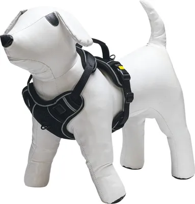 Produktbild von Beeztees Hunde Y-Geschirr Parinca Supreme schwarz