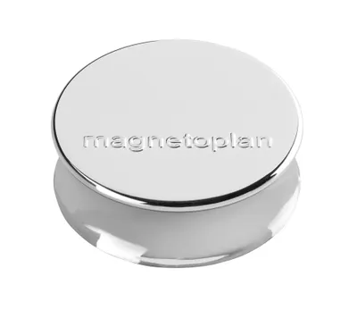 Immagine prodotto di magnetoplan Magnete Ergo Large 1665032 34 mm argento 10 pezzi/confezione.