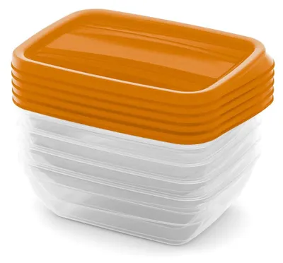 Immagine prodotto di Set di sei bottiglie da 0,5 litri, colore arancione