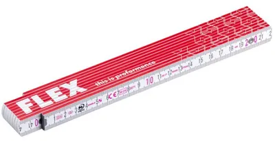 Produktbild von Flex Zollstock 2 Meter Maßstab von Stabila