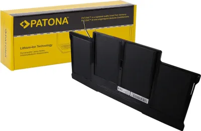 Produktbild von PATONA Akku für Apple Macbook Air 13" A1466 MacBook A1369 EMC 2392 A1377 A1405 A1496