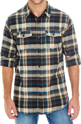 Produktbild von Burnside Woven Plaid Flannel Shirt