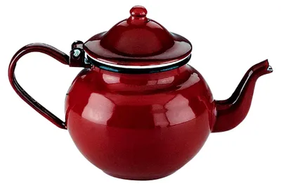 Produktbild von Teekanne Roja 0,75 l aus emailliertem Stahl in Rot