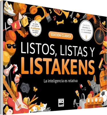 Produktbild von Spanisches Brettspiel Listos Listas y Listakens
