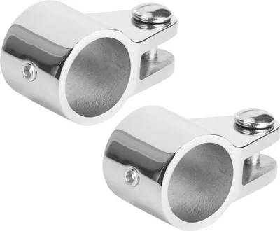 Productafbeelding van 2 stuks roestvrijstalen glijders voor Bimini-zeilen, bevestigingsonderdelen voor opblaasbare glasvezelyachten, 22 mm