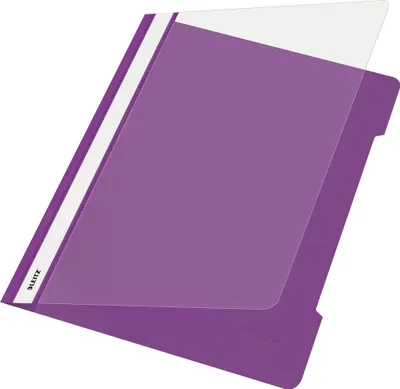 Produktbild von Leitz Standard Plastic File A4 PVC Violet (25), Violett, PVC, A4
