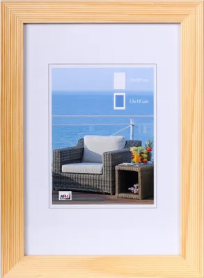 Produktbild von Holz-Fotorahmen HR-23 30x40 natur