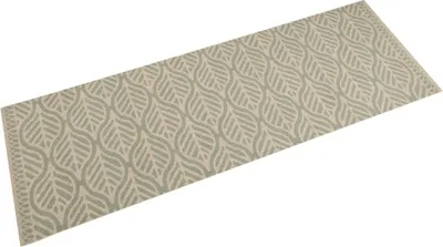 Produktbild von Design Küchenteppich Waschbar Blätter 60x180 cm Samt, Fußmatten 2024 Neu