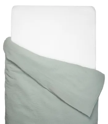 Productafbeelding van Bettlaken Jeanne - 80x120 cm - Groen | van SEVIRA KIDS