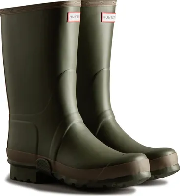 Produktbild von Hunter - Herren Gummistiefel "Gardener", Wasserfest FS10759 (44,5 EU) (Dunkel-Olive/Ton)