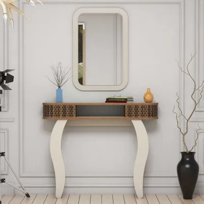 Produktbild von Skye Decor, Damla- Damla CTN, Sahne, Kommoden, 85x105x30 cm, 100% Melaminbeschichtete Partikelplatte