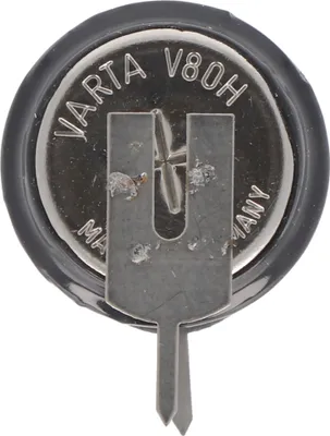 Produktbild von Varta V80H NiMH Akku aufladbare NiMH Knopfzelle, V80H Akku mit 1er Printanschluss +-