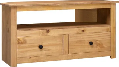 Immagine prodotto di Mobile Porta TV Angolare 93x49x49 cm Pino Massello Panama Range
