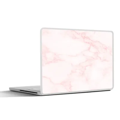 Produktbild von MuchoWow® Laptop Aufkleber Sticker Cover Marmor - Textur - Rosa - Schick 40x30 cm - Laptop Dekoration - Selbstklebend