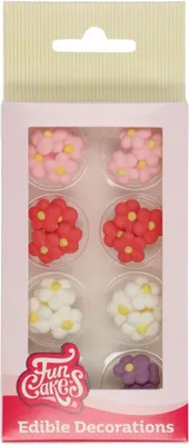 Produktbild von Zuckerdekoration Kleine Blümchen 32 Stück