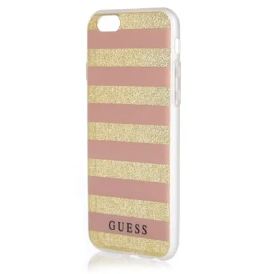 Immagine prodotto di Guess Guhcp6Stgpi Custodia rosa per Iphone 6/6S a righe etniche chic 3D