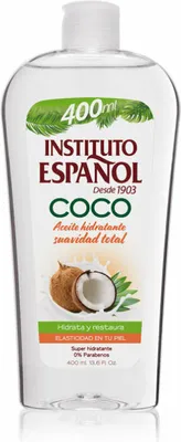 Obrázok produktu pre Instituto Espanol Kokosowy olejek do ciała nawilżający, 400ml