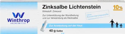 Produktbild von Zinksalbe Lichtenstein, 40 g Salbe