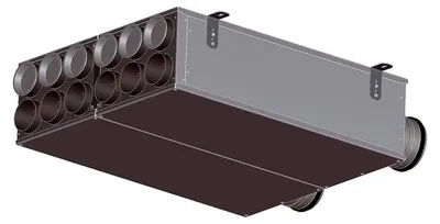 Produktbild von Kombi-Schalldämmverteiler KSDV 2-125/12-75 - Maico Ventilatoren