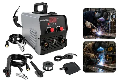Obrázek produktu pro Svařovací stroj, napětí 220V, výkon 3,9 kW, kompatibilní s metodami MMA/TIG/MIG, lehká a přenosná konstrukce, robustní provedení