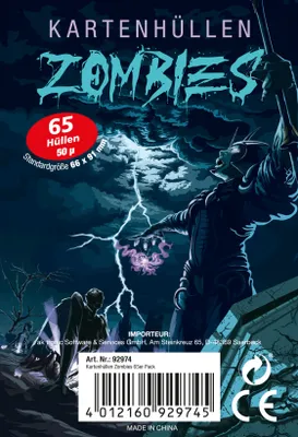 Produktbild von Zombies Kartenhüllen 65er Pack 66x91 mm 50µ - Set