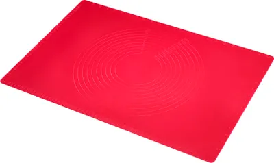 Produktbild von Teig-Ausrollmatte, Silikon, Rot