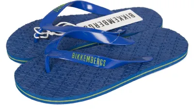 Produktbild von Flip Flops Mann Herren Beachwear Swimwear BIKKEMBERGS Artikel B6A8024, Taglia 44 - Size 44, Gomma 100%