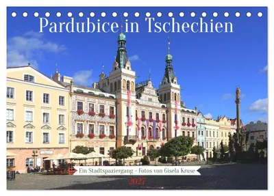 Produktbild von Pardubice in Tschechien - Ein Stadtspaziergang (Tischkalender 2027 DIN A5 quer), CALVENDO Monatskalender