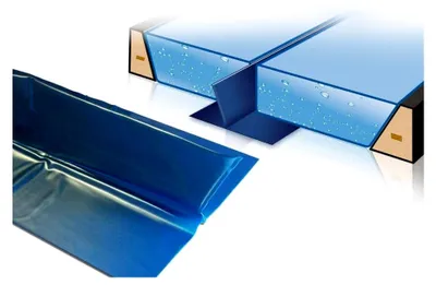 Produktbild von Trennwand für Wasserbetten - Thermo-Trennwand für Softside Wasserbetten (200 cm Bettlänge)