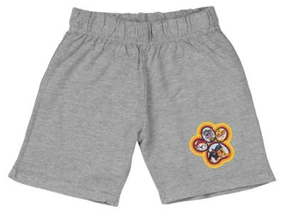 Produktbild von Paw Patrol Unterwäsche Shorts Boxershorts aus Baumwolle in Grau für Kinder Größe 122/128