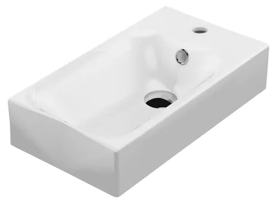 Produktbild von Kerasan CENTO Keramik-Waschtisch 45x25cm, weiß