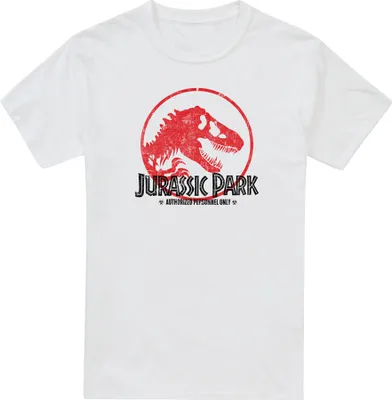 Produktbild von Jurassic Park - T-Shirt für Herren TV2140 (XL) (Weiß)