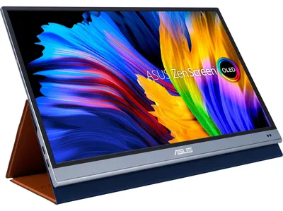 Immagine prodotto di ASUS ZenScreen MQ16AHE monitor per computer 39,6 cm (15,6") 1920 x 1080 pixel Full HD OLED Argento (90LM07SV-B02170)