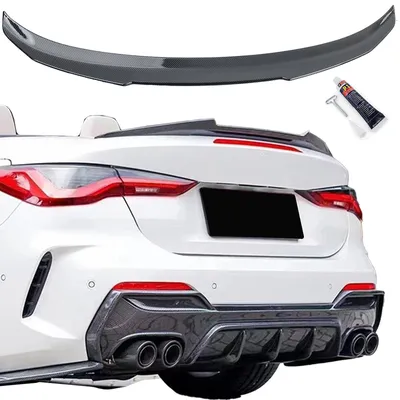 Produktbild von Heckspoiler Spoilerlippe Ducktail CARBON OPTIK für BMW 4er G22 G23 ab 2020