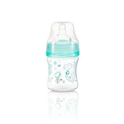 Immagine prodotto di Bottiglia anticolica a collo largo, 120ml - menta