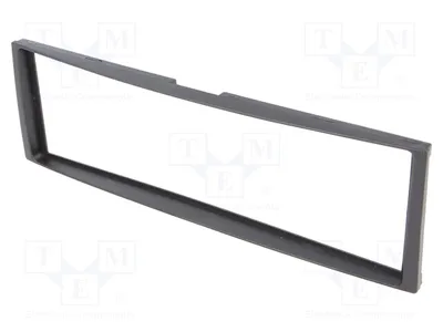 Immagine prodotto di 1 cornice per autoradio 1 DIN, colore nero. Cornice per autoradio
