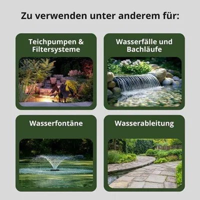 Produktbild von Teichschlauch, Spiralschlauch für Teiche, 32 mm, 10 Meter lang