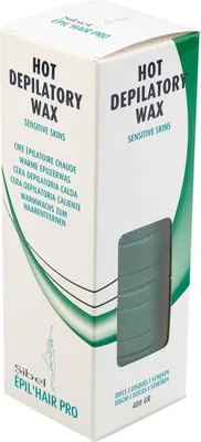 Obrázek produktu pro Èpilhair pro Opakovaně použitelné plátky horkého vosku Maxi PRO zelené 400 g