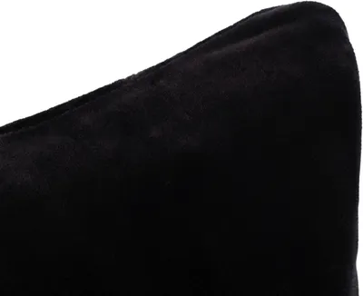 Produktbild von Gözze Kissenhülle Premium Cashmere Feeling schwarz 50x50 cm