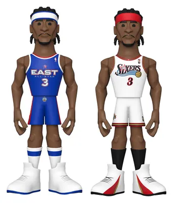 Produktbild von Funko NBA Legends Vinyl Gold Figuren 13 cm Allen Iverson (Philadelphia 76ers) Sortiment (6) FK57751